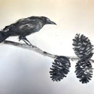 Brother Crow in the Pines